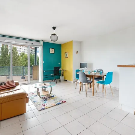 Апартаменты T3 - Grand Balcon Vue Canal - A 3 Pas De La Gare Тулуза
